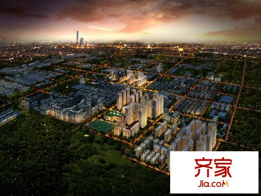 合生摩尔公馆区域鸟瞰