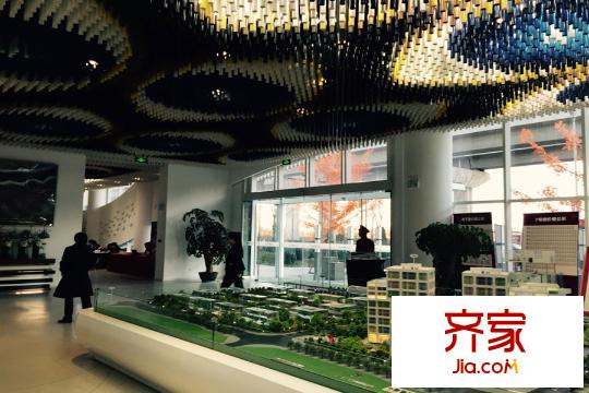 北京时代广场售楼处内部2015.01.27