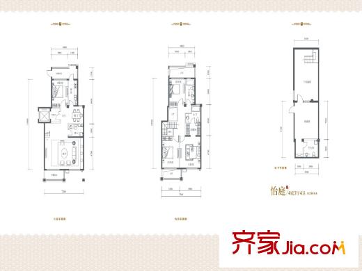 旭辉御锦怡庭B2户型 4室3厅4卫1厨