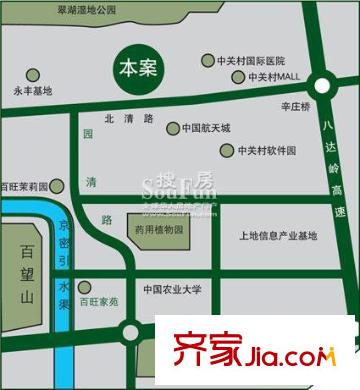 冠城大通百旺府(永丰嘉园 )区域