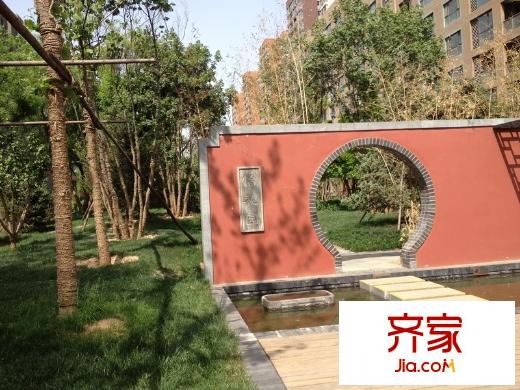 中粮万科长阳半岛2号院园林2013.7