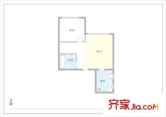 盛和家园 户型图