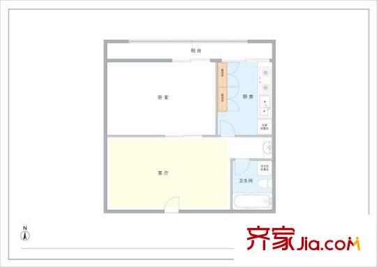 盛和家园 户型图