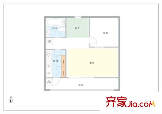 盛和家园 户型图
