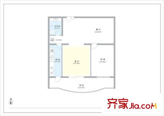 盛和家园 户型图