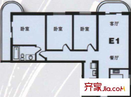 亚运豪庭 户型图