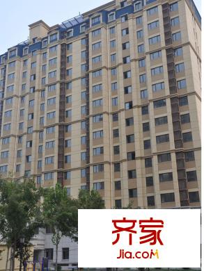 福海棠华苑楼体2014.8