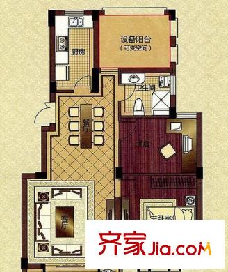 皇家御都2室2廳1衛(wèi)2
