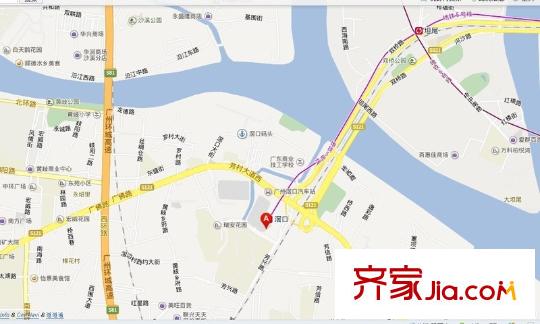 瑞安花园交通图