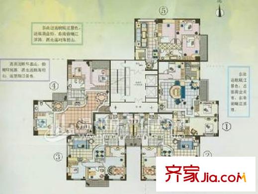 鴻翔錦園戶型圖1 