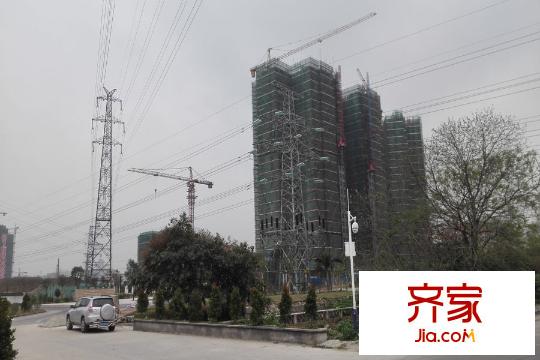悦江上品苑在建工地(2015-5)