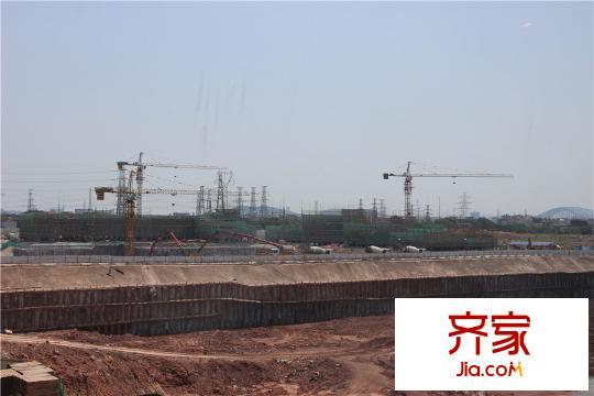 华发中央公园项目工地(2015-8-25)