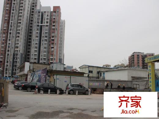 广铁车辆段项目二期住宅项目现场(2014-03-05)