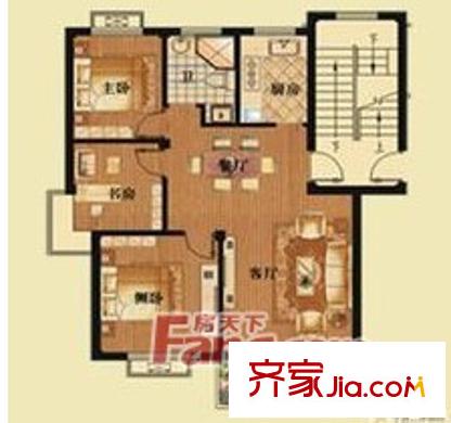 戚家名庭三室兩廳