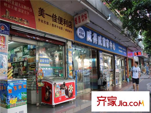君荟名轩街道商铺,距离项目约20米