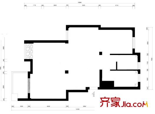 碧水蓮晴戶型圖2室1廳 2室1廳1衛(wèi)1廚