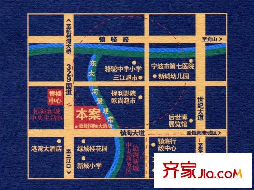 華晨雅苑交通圖