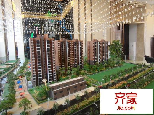联诚・智博花园项目沙盘模型
