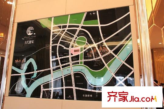 開投置業(yè)公元世家交通圖