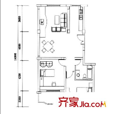 麗都名邸戶型圖