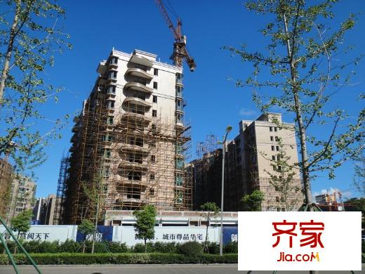黃山豪庭工程進(jìn)度（2012.08.16）