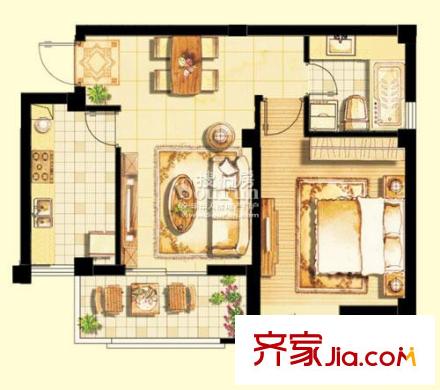 派舍提香二期戶型圖