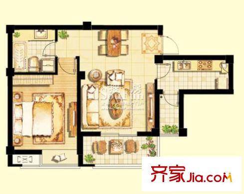 派舍提香二期戶型圖