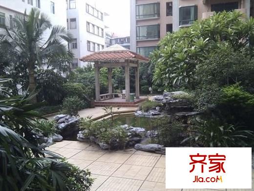 麓湖阁外景图
