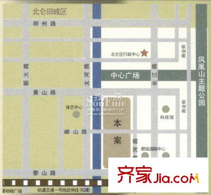 世茂世界灣交通圖