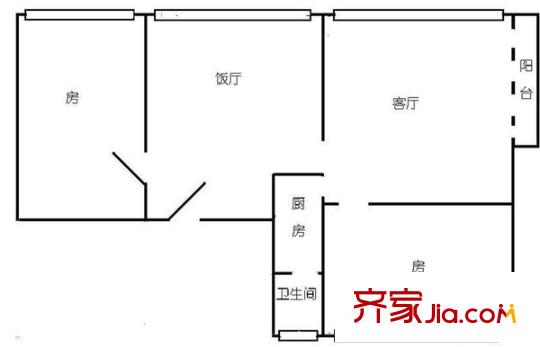 东越雅居 0室 户型图