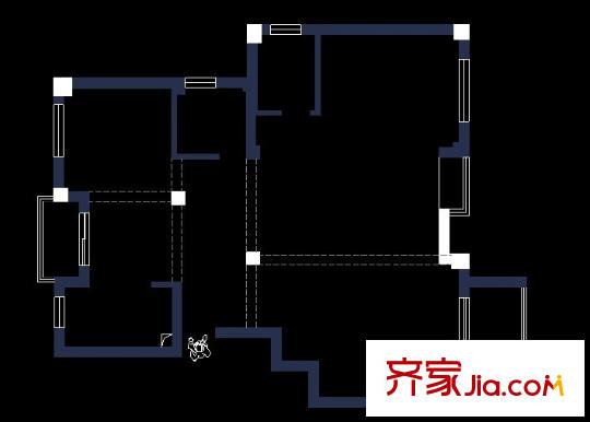 書香麗景戶型圖3室1廳 3室1廳1衛(wèi)1廚