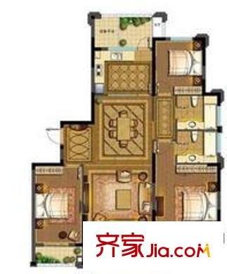 青林灣2期3室2廳2衛(wèi)