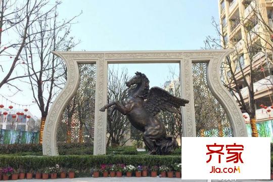 香河灣中庭（2015-3-22）