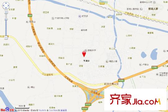 萬科云鷺灣交通圖