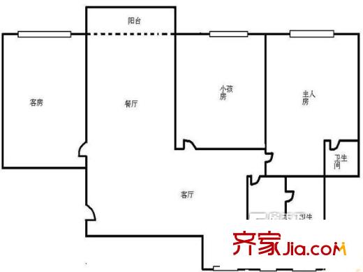 广州海印明珠花园户型图-齐家网小区库