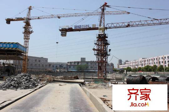 金色瓏庭地上7層建筑中（2012.04.28）