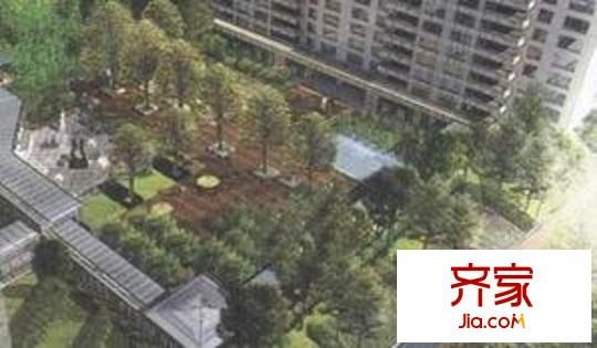金色江南外景圖 