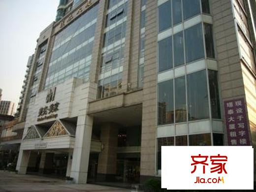 平方米泰大厦外景图