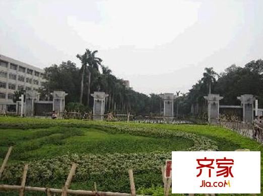 中山大学园西区外景图