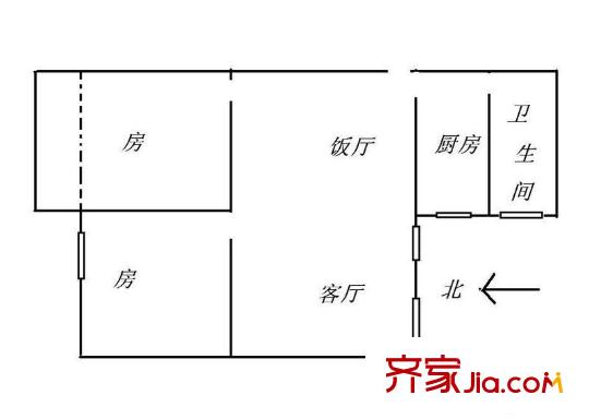 金建苑 0室 户型图