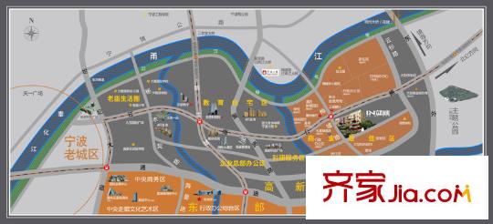IN藍(lán)庭交通圖