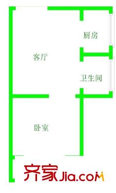 姚江花園 3室 戶型圖