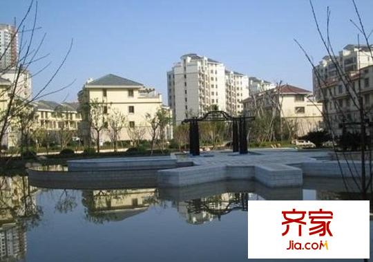 雅戈?duì)枛|湖花園外景圖 
