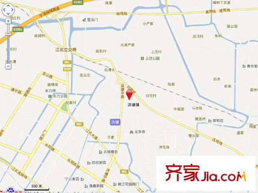 銀億海德花苑交通圖