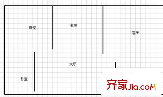 水尚闌珊 3室 戶型圖