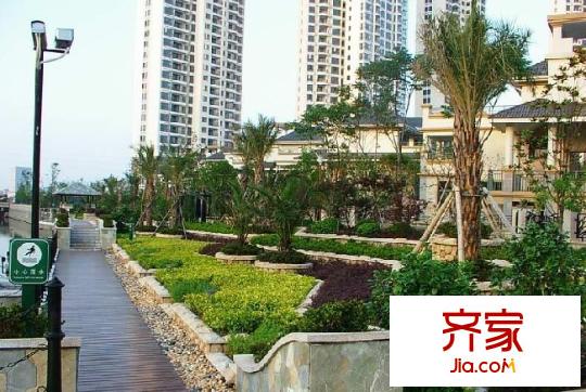 雅戈?duì)枛|湖花園三期外景圖 
