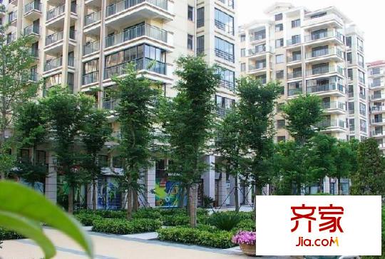 雅戈?duì)枛|湖花園三期外景圖 