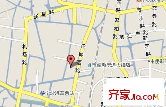 天一家園交通圖