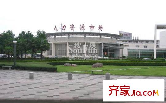 奧克斯盛世天城配套圖鄞州人力資源市場