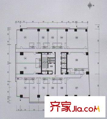 珠光新城国际户型图户型图 1室